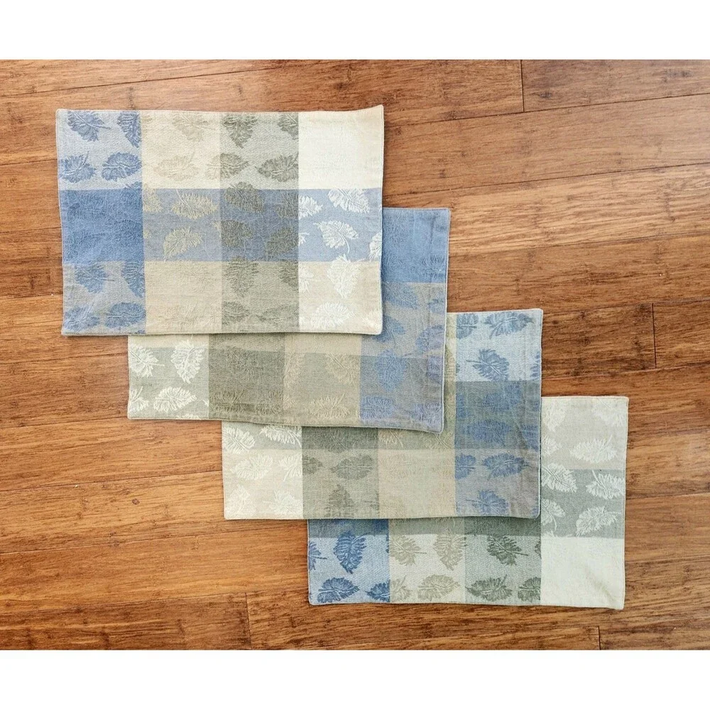 Set of 4 Table Mats Placemats 12.5